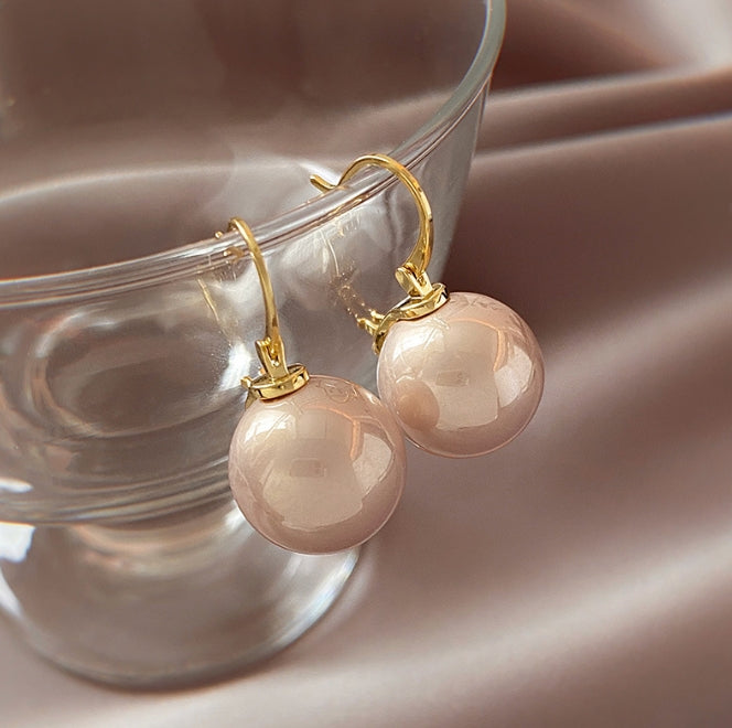 Women's Party Wedding Hoop Earrings Alloy Imitation Pearls